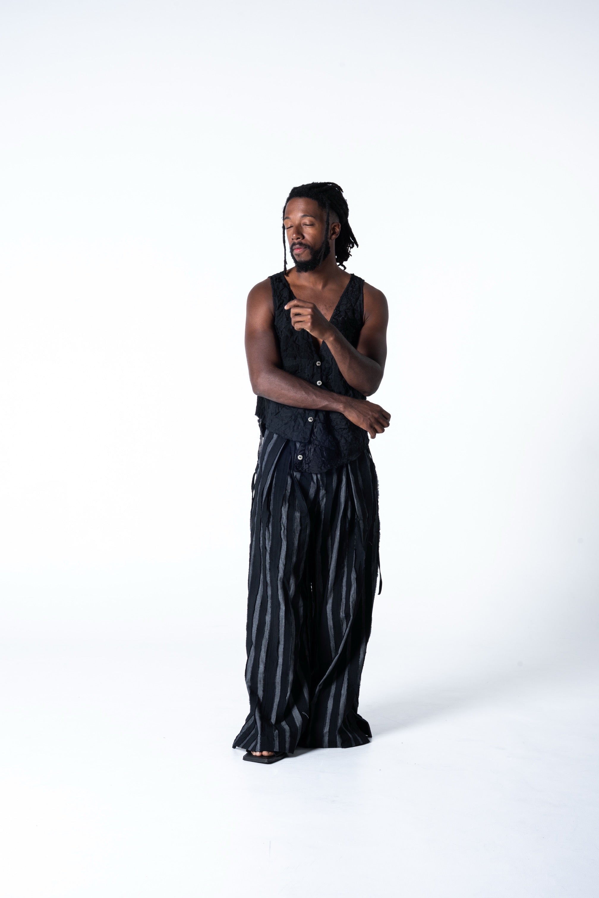 Somand Vest - Black/Mixed