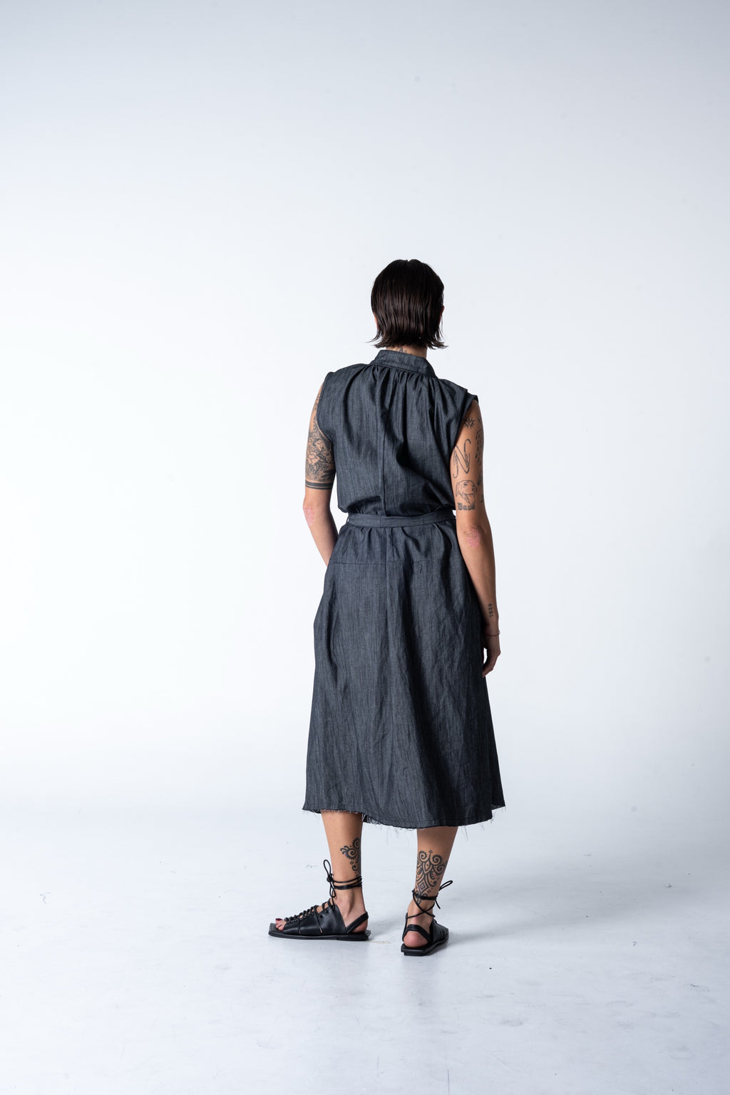 Raba Dress - Denim