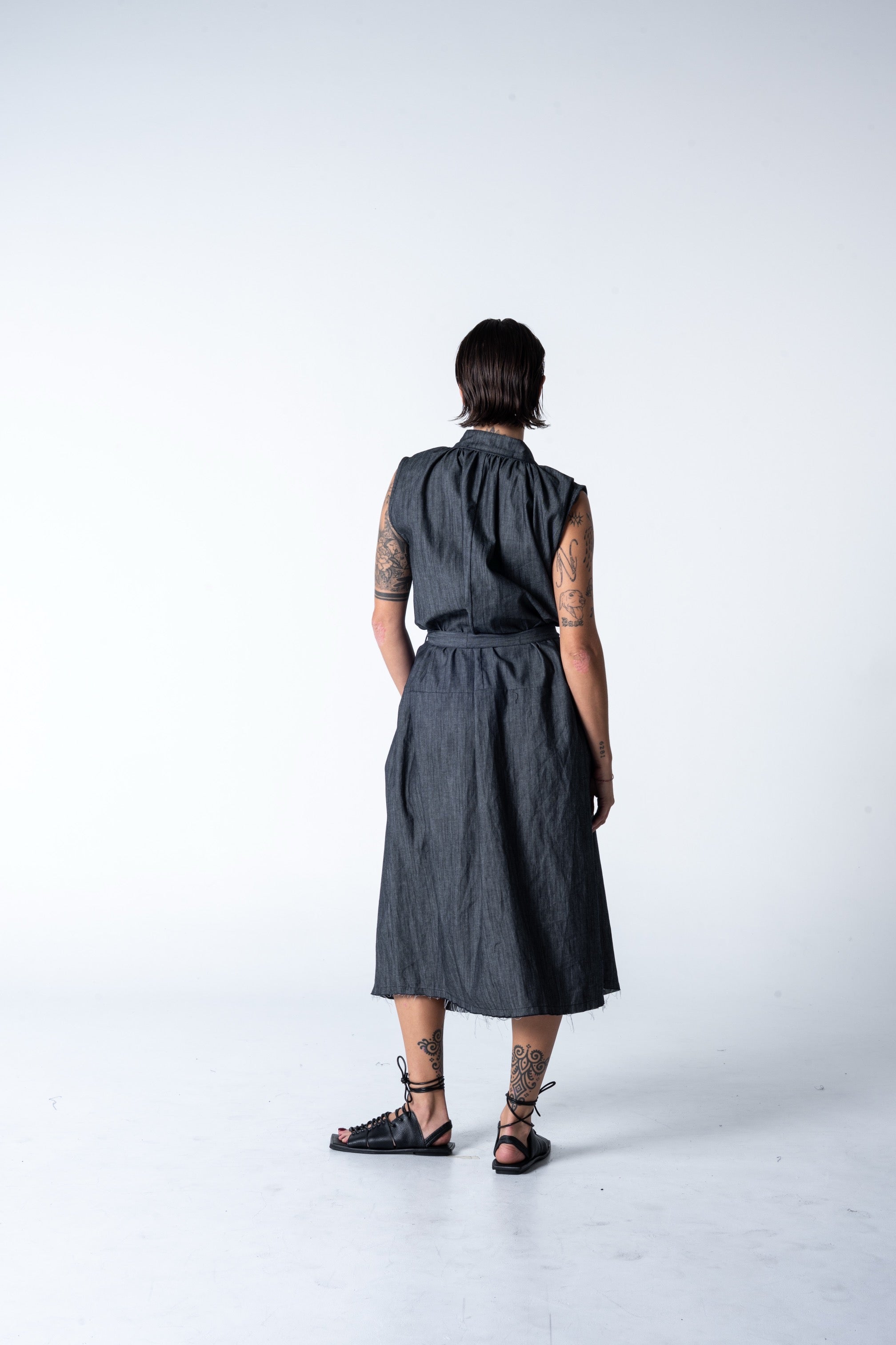 Raba Dress - Denim