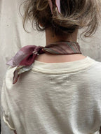 Past + Pending silk bandana