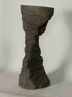 African Woodblock Stool Transformational & Sculptural- Ivory Coast