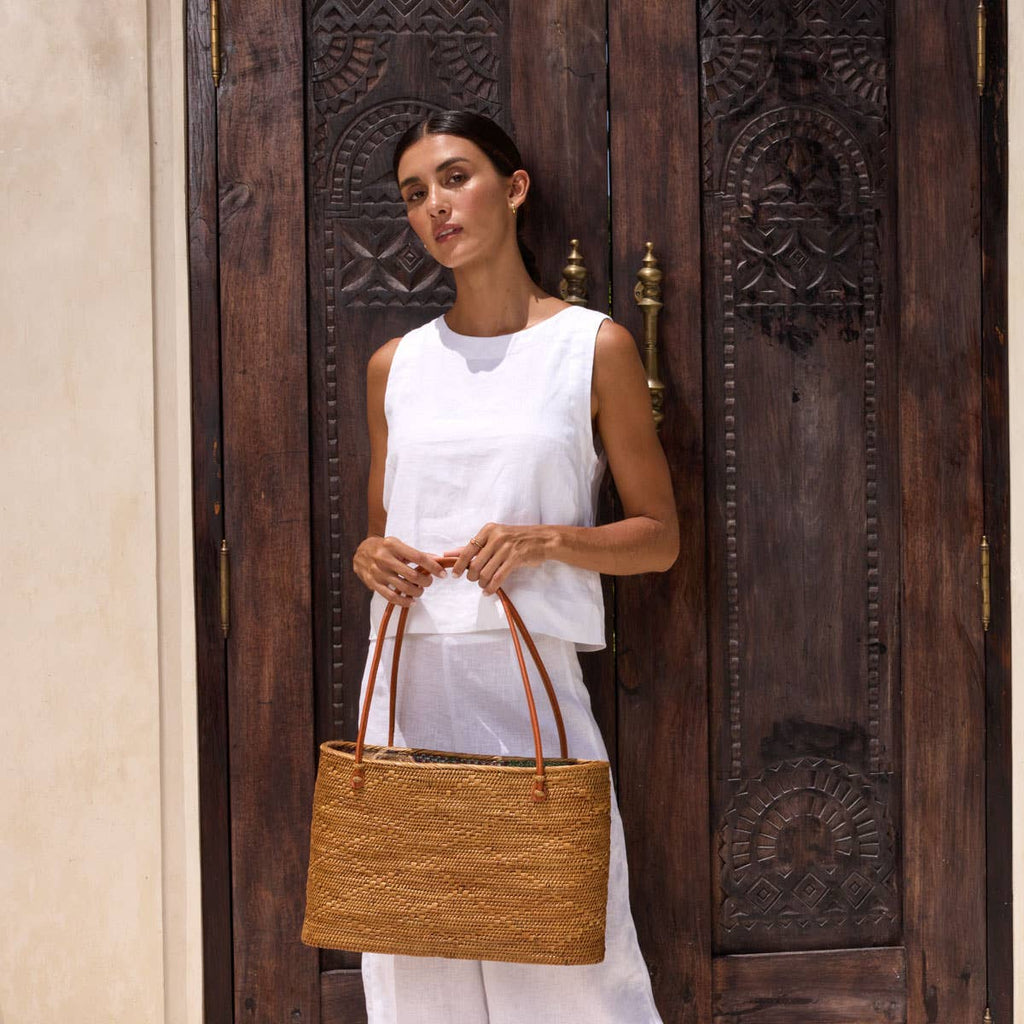 Ata Vine Tote Bags