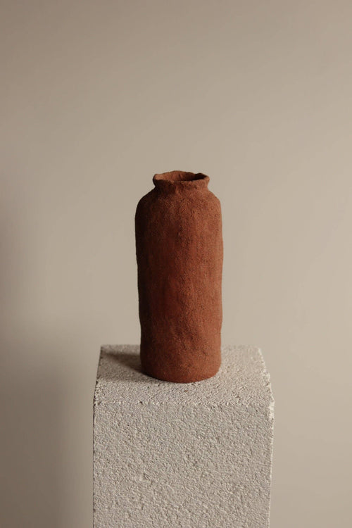 8.5" Gathered Earth Vessel