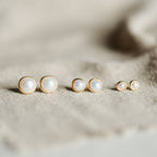 Hyalite Studs // Pearl