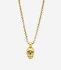 Gold Skull Necklace