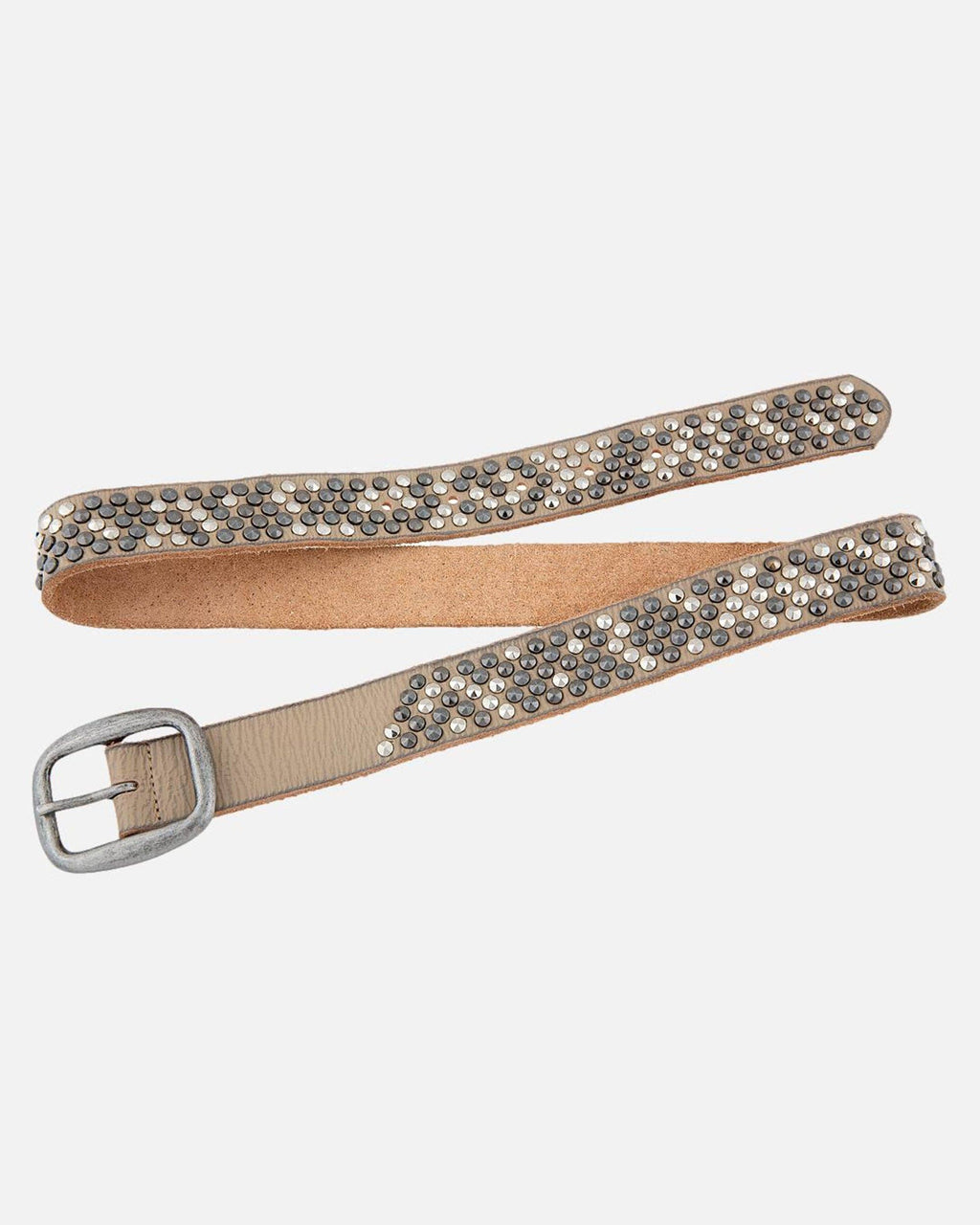 Britta | Pyramid Multi Studded Leather Belt