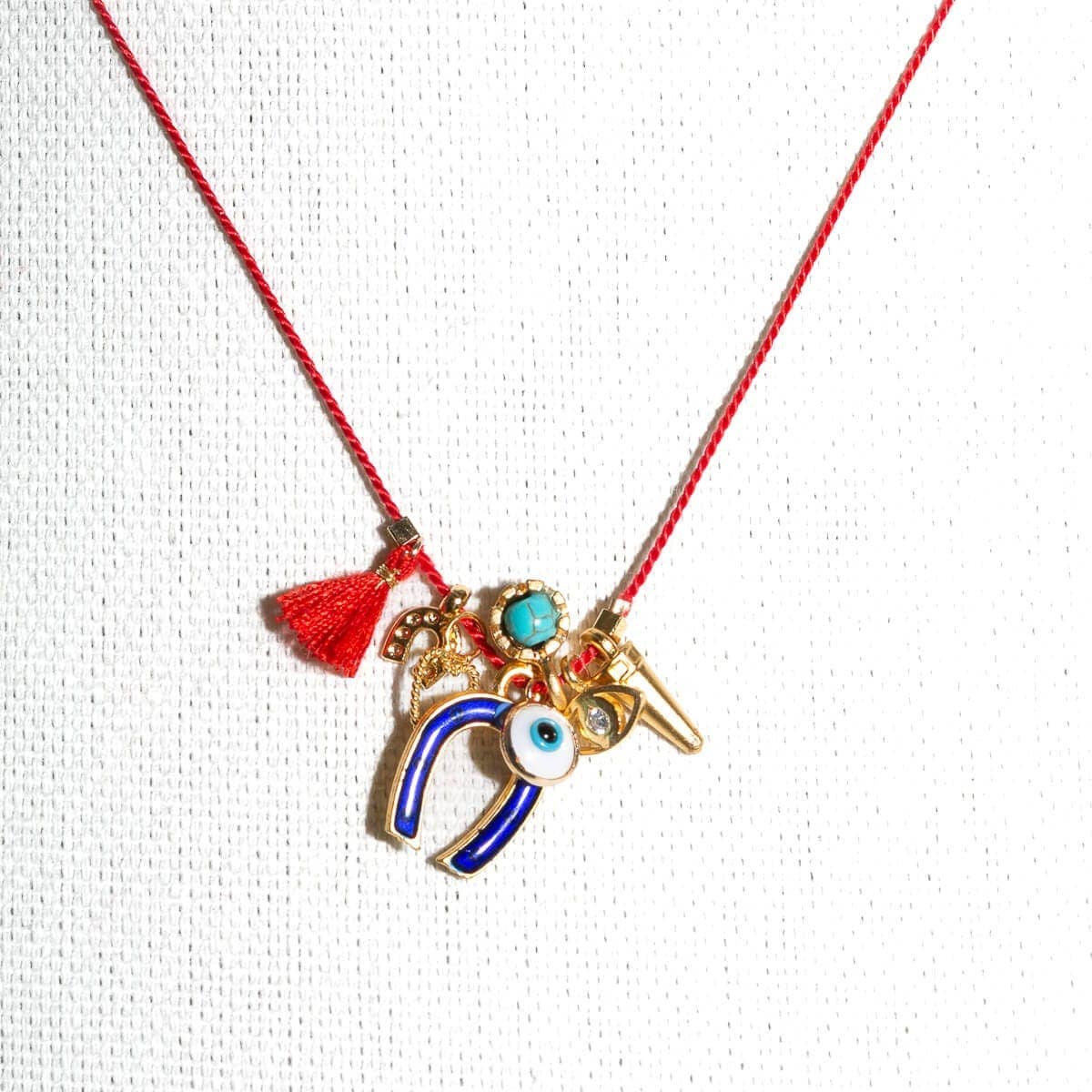 All The Luxe Lucky Charm Necklace