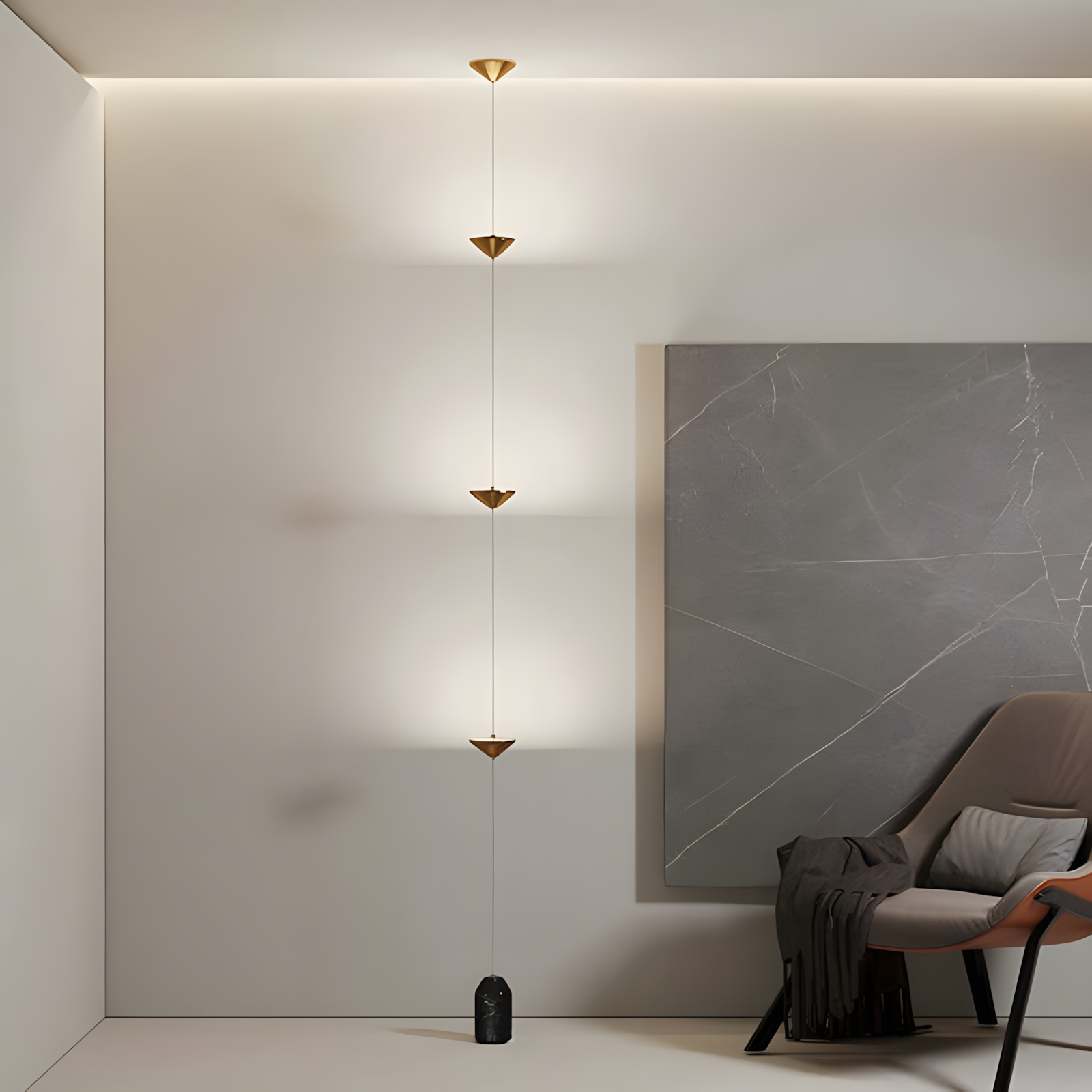 3-Head Floor Lamp