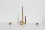 "Affluent" Wooden Candle Holder For Two Candles In Oak