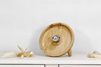 "Cratère" Oak Table Lamp.