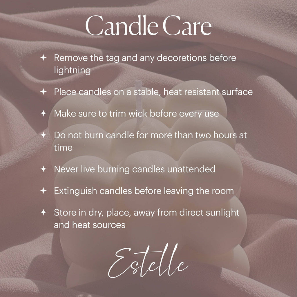 Arch Soy Candle: Sculptural Pillar Candle