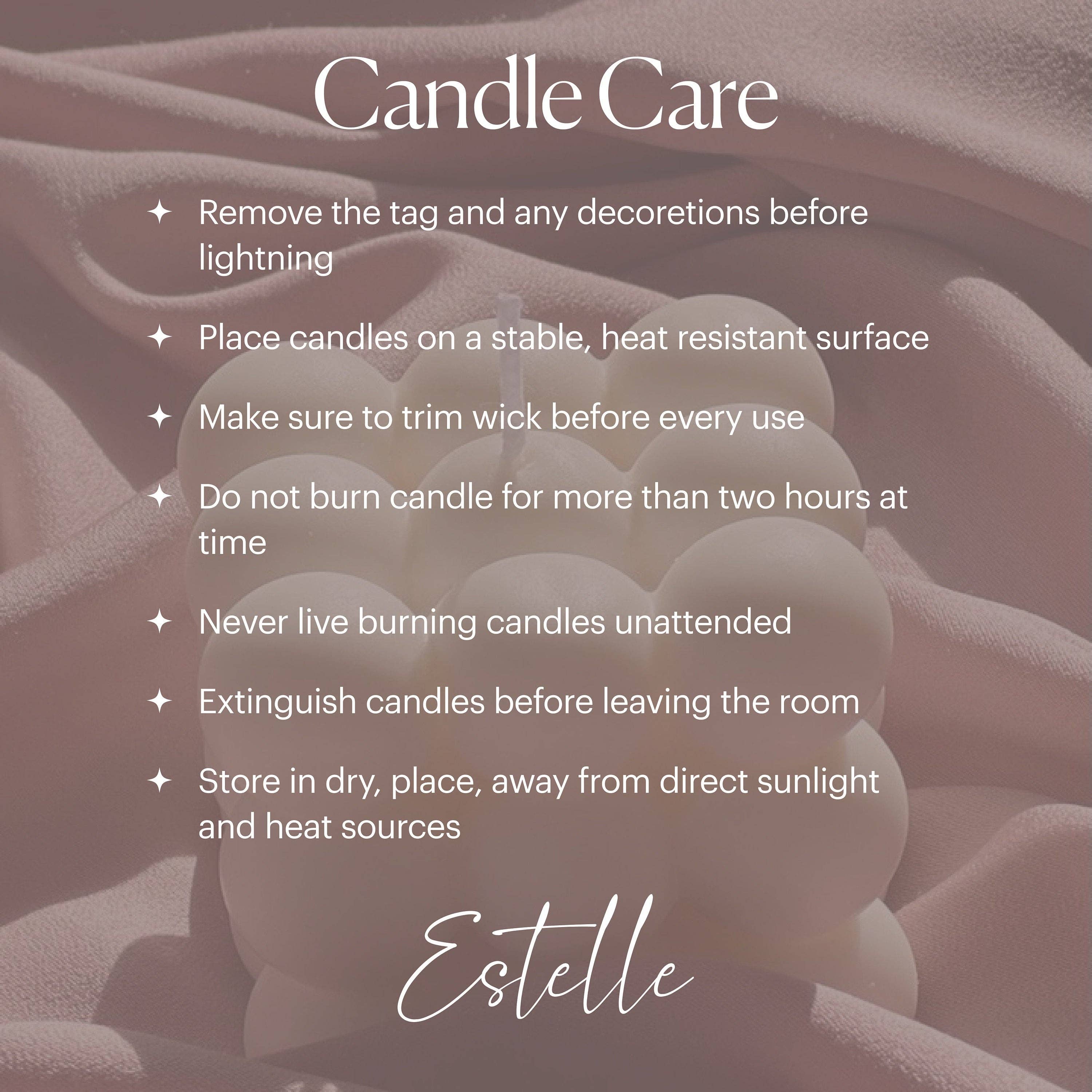 Arch Soy Candle: Sculptural Pillar Candle