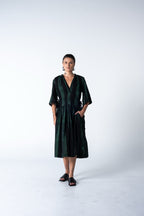 Piccolo Dress - Malachite Stripe