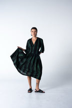 Piccolo Dress - Malachite Stripe