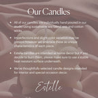 Large Knot Candle: Handmade Soy Wax Rope Candle