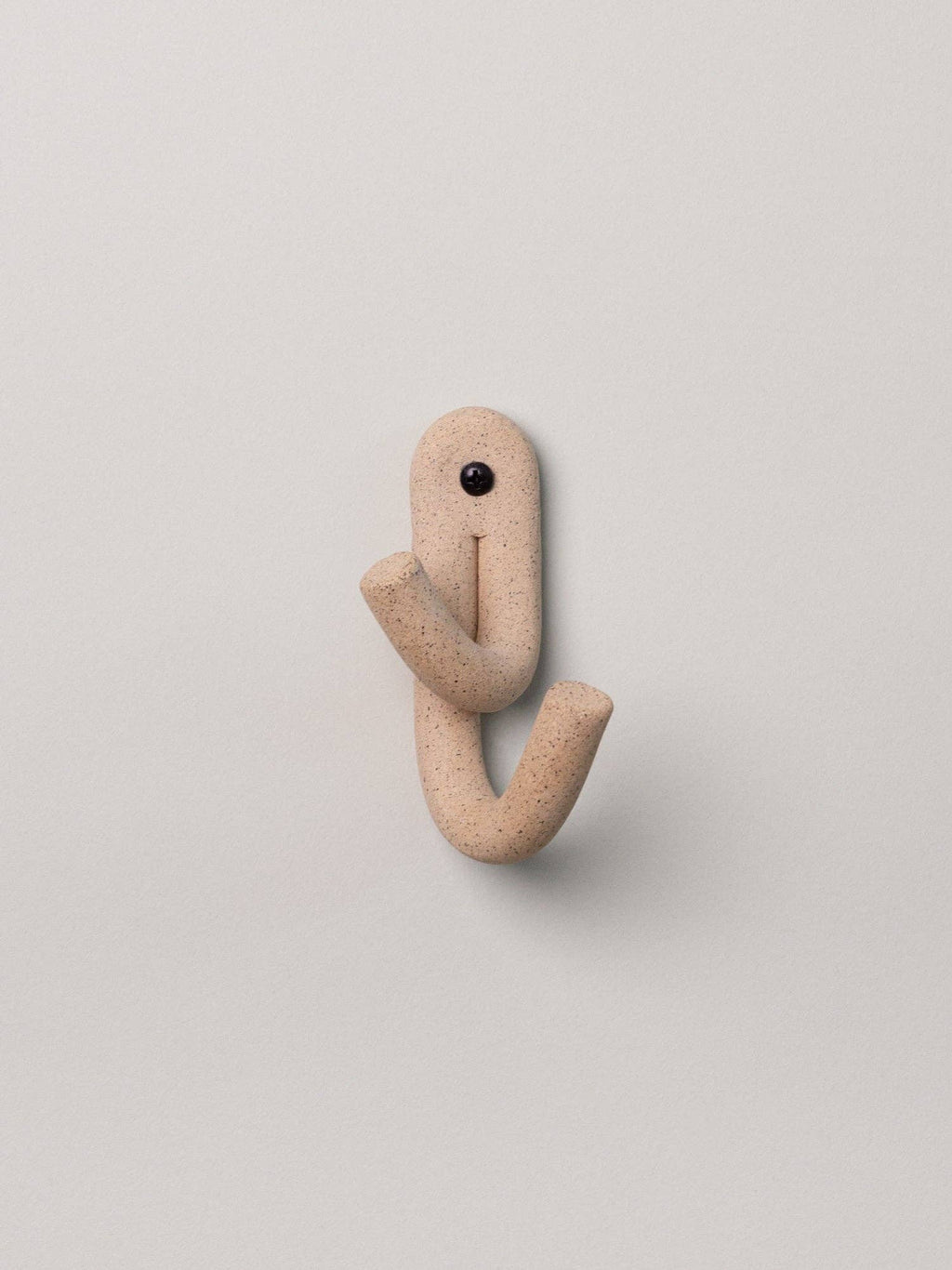 Leggy Crossed Wall Hook, Speckled