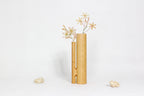 Soliflore Vase "Mesa"  in Solid Oak.