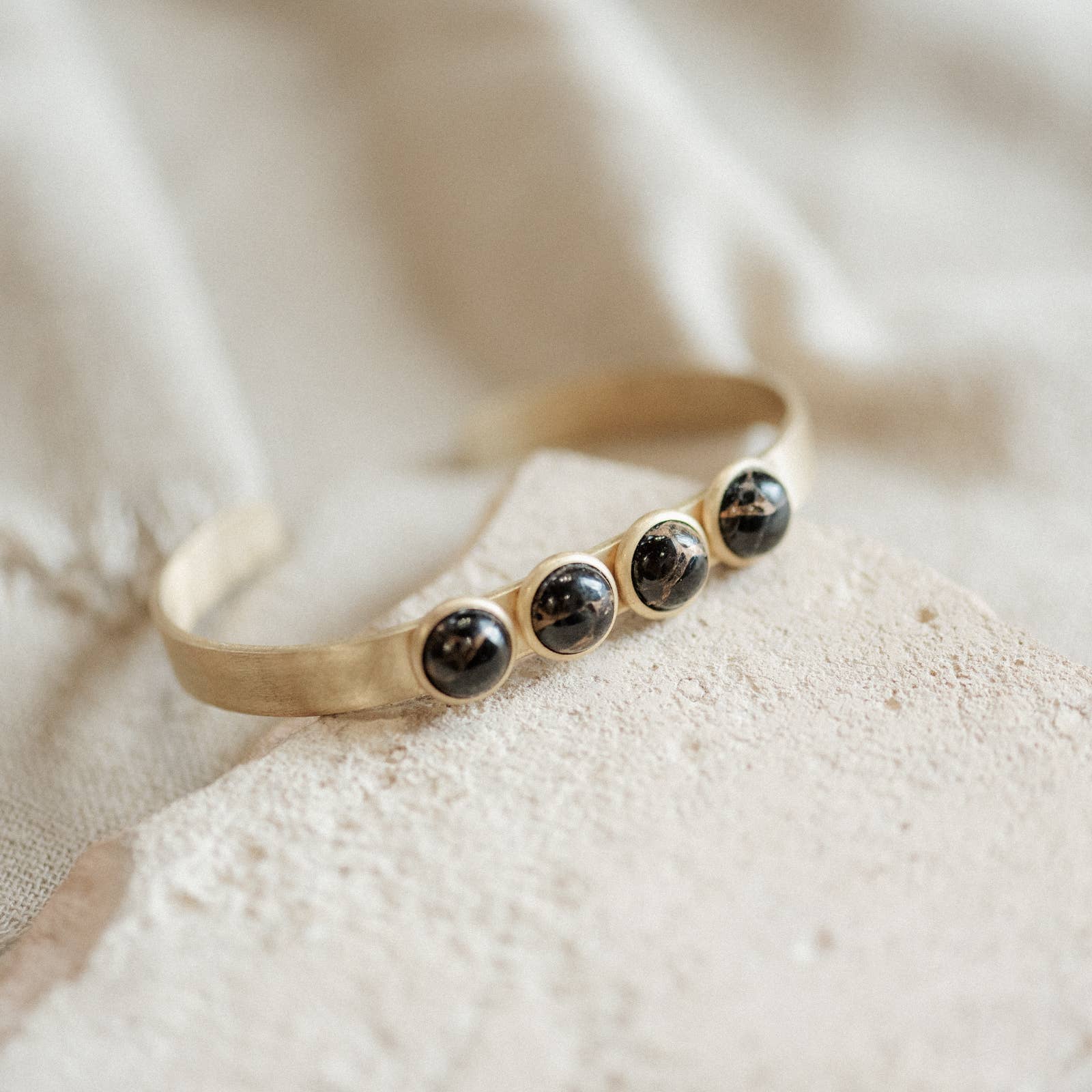 Bridger Cuff // Copper Obsidian