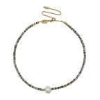 Gypsum Beaded Necklace