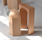 Modern Arch Beech Sculpture