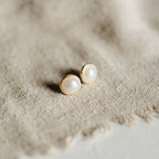 Hyalite Studs // Pearl