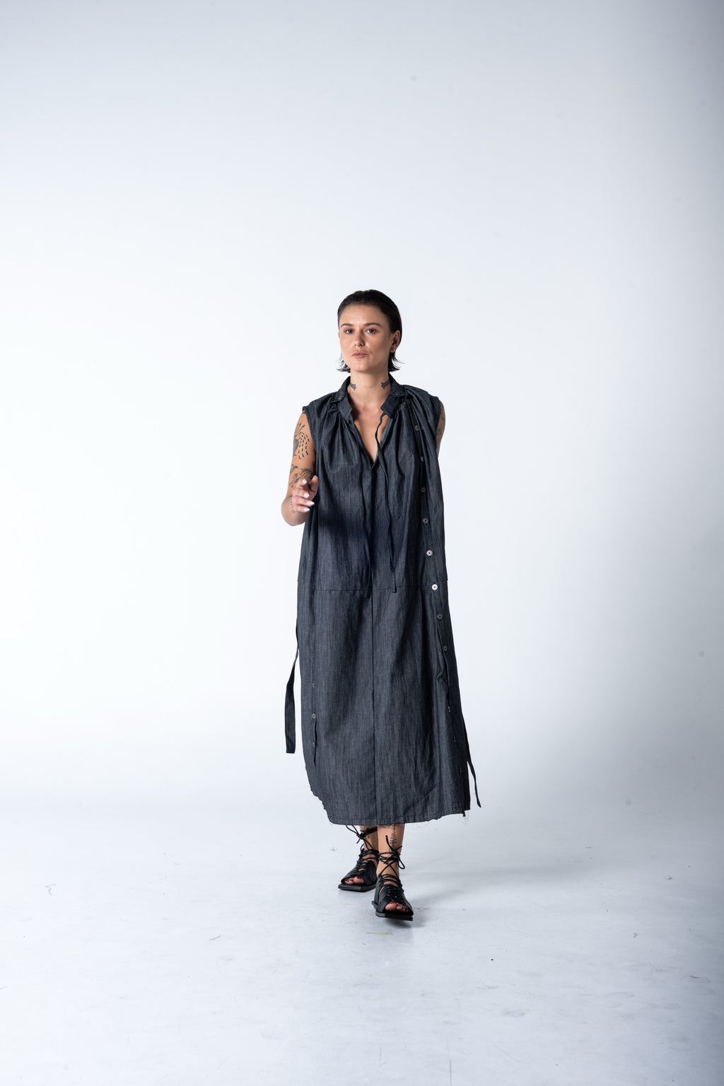 Raba Dress - Denim