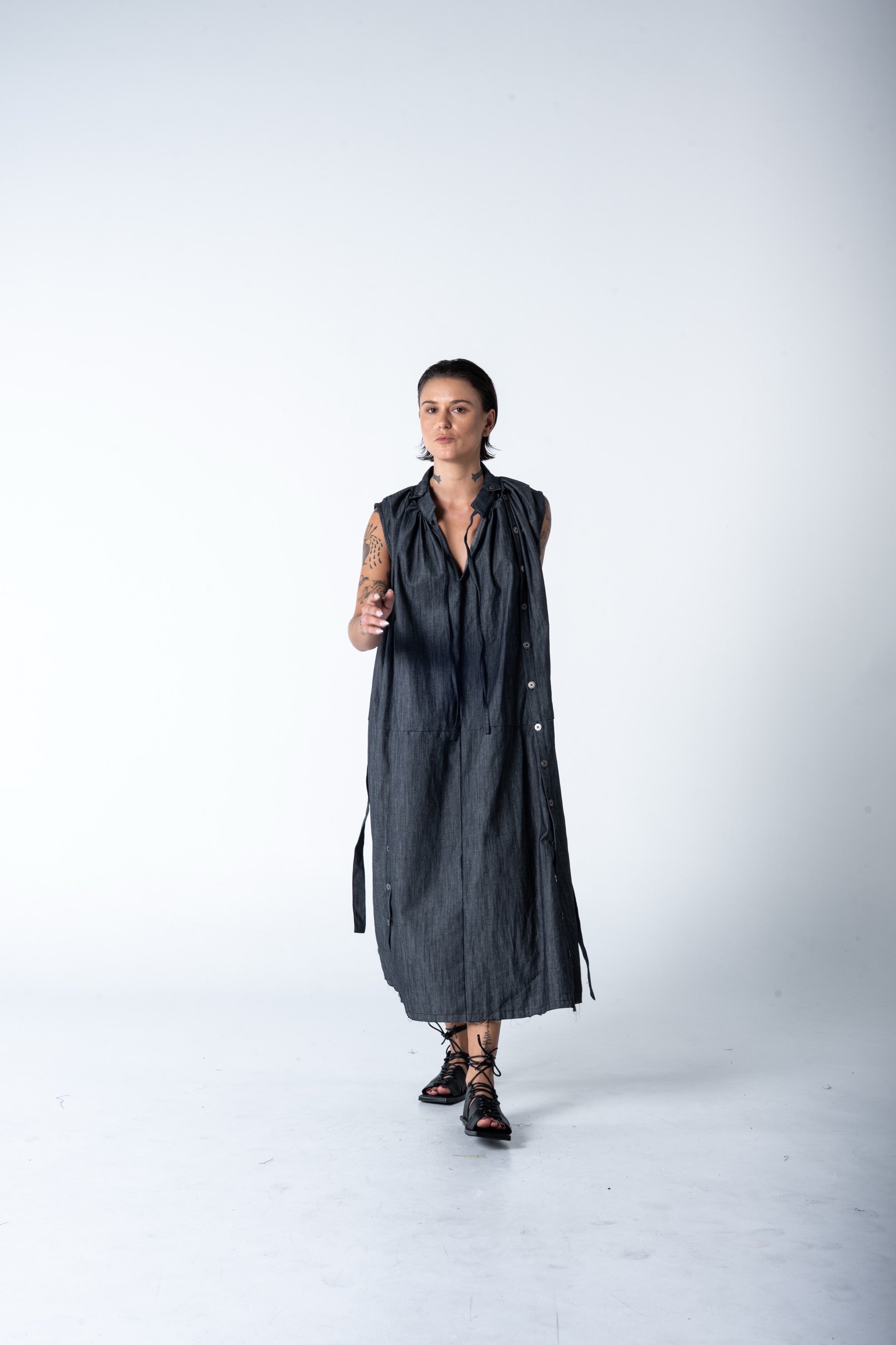 Raba Dress - Denim