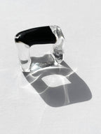 Glass Cube Ring