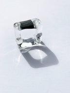 Glass Cube Ring