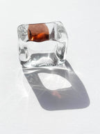 Glass Cube Ring