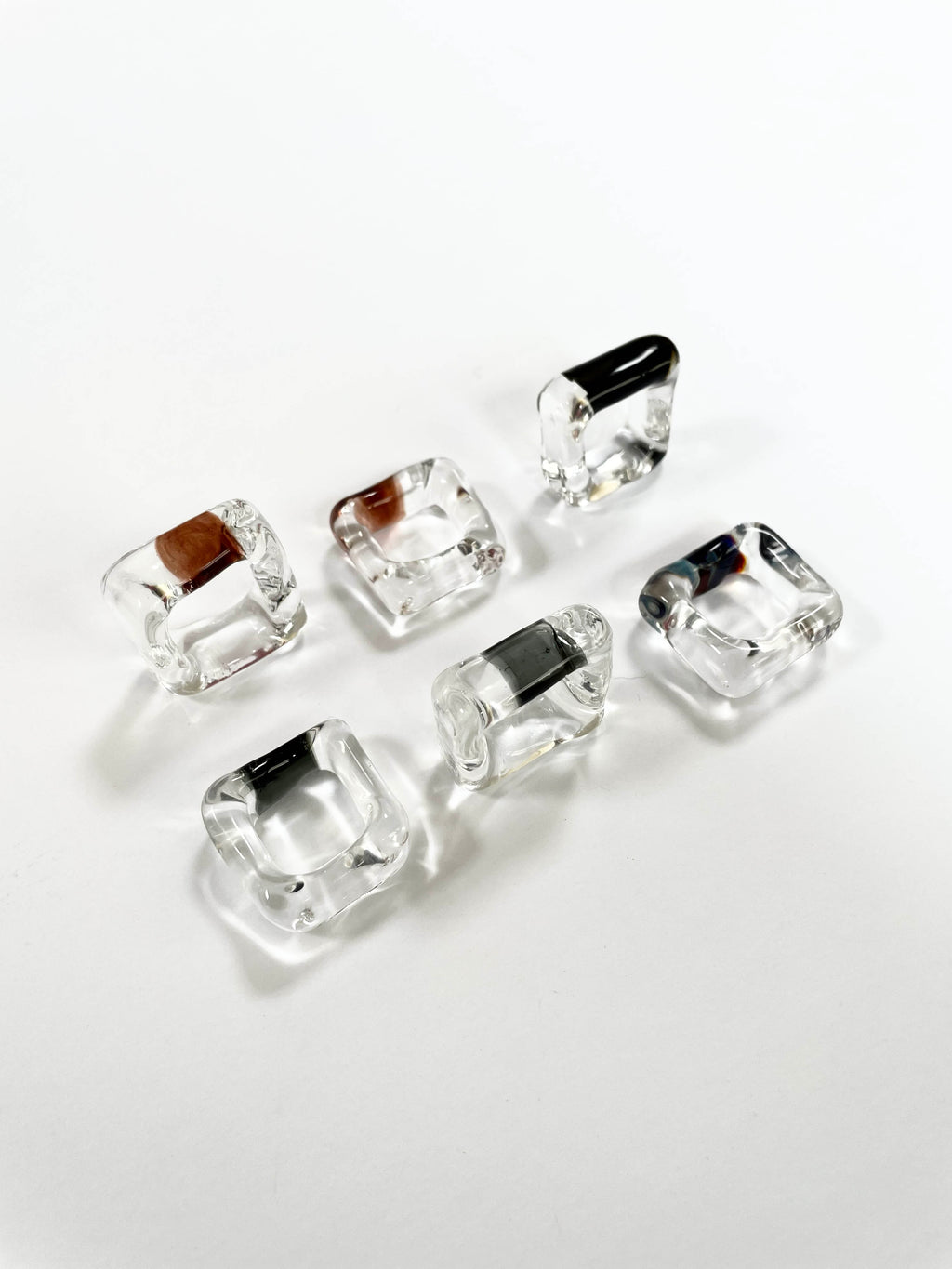 Glass Cube Ring