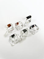 Glass Cube Ring