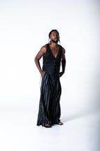 Somand Vest - Black/Mixed