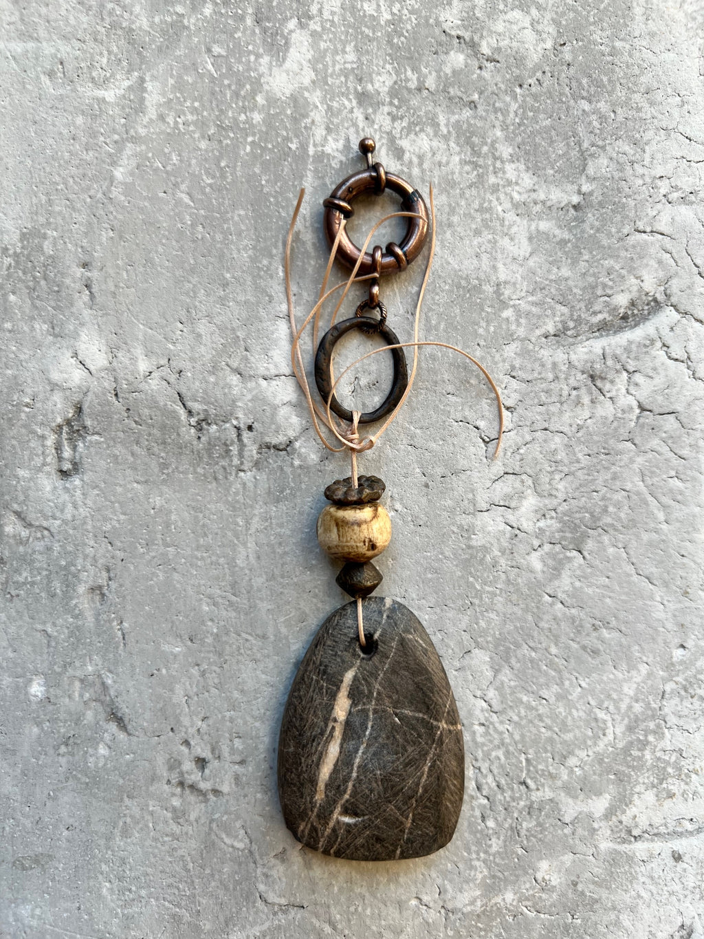 Speckled Agate Talisman