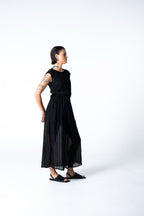 Atthis  Dress - Black