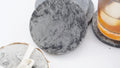 Marbled Concrete Coasters - Set of 4