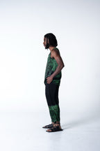 Oula Tank Viscose - Satin Malachite