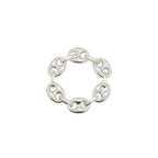Large Brizo Chain Ring In Silver