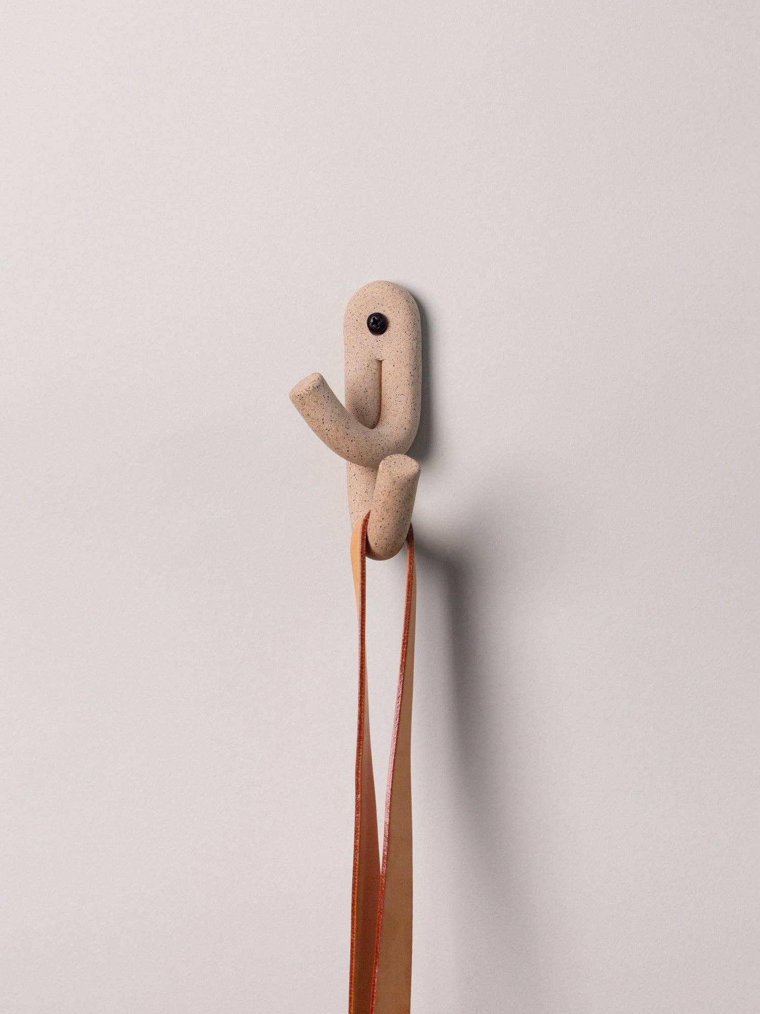 Leggy Crossed Wall Hook, Speckled