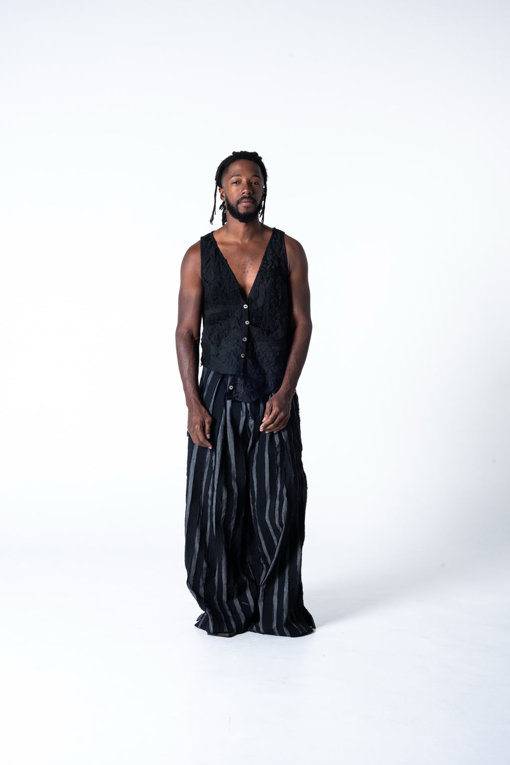 Somand Vest - Black/Mixed