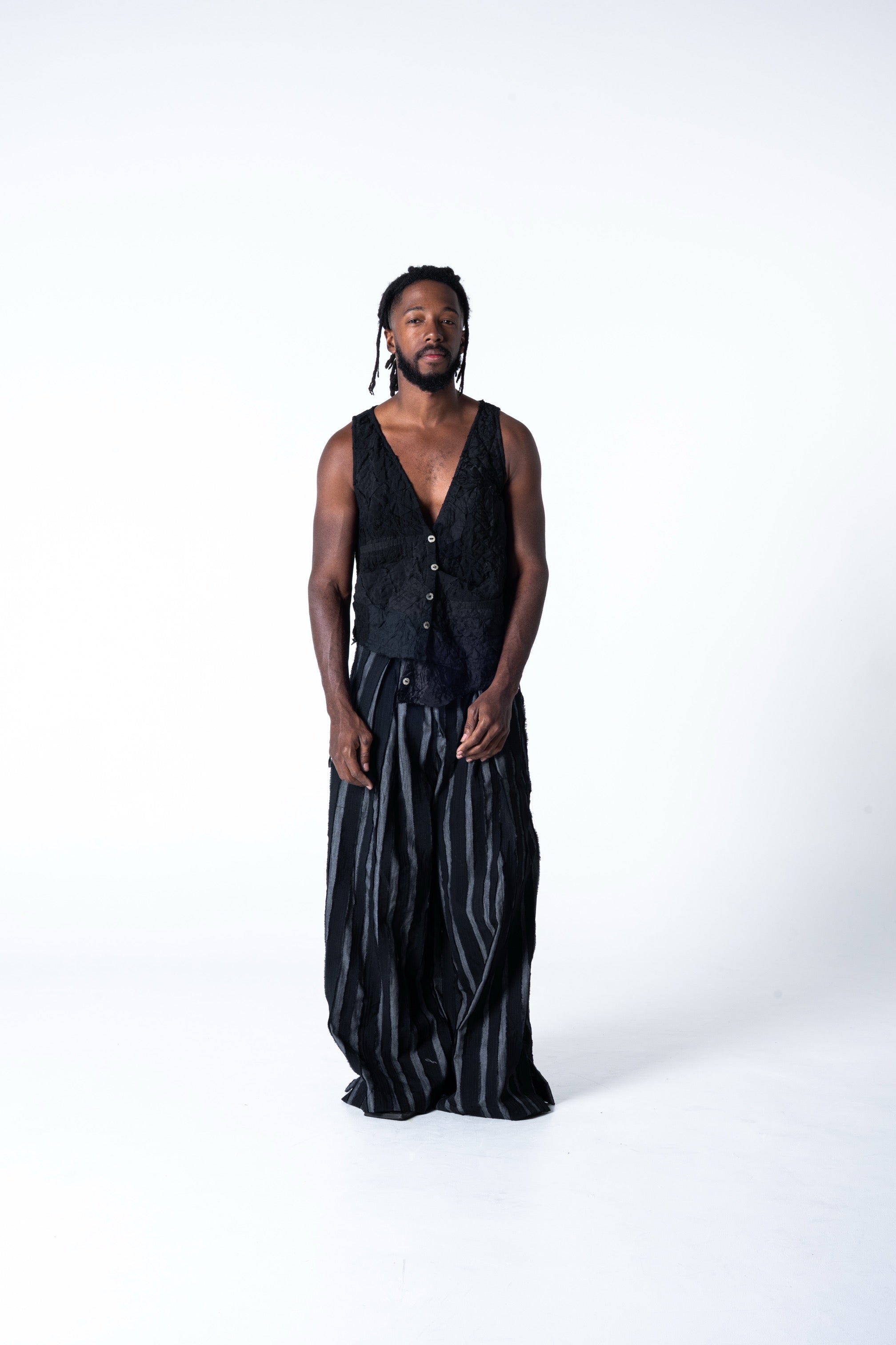 Somand Vest - Black/Mixed