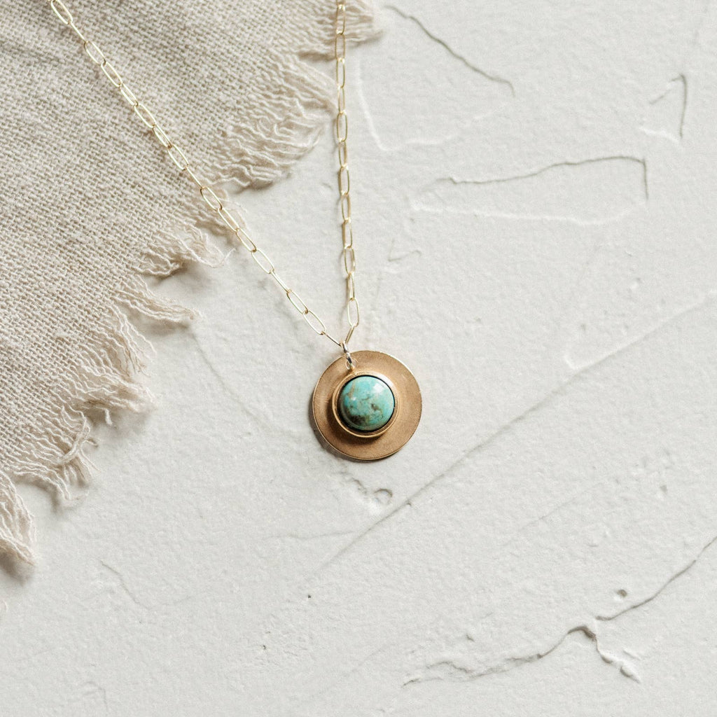 Gibbon Necklace // 16mm // Demi-Fine Gold
