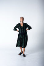Piccolo Dress - Malachite Stripe