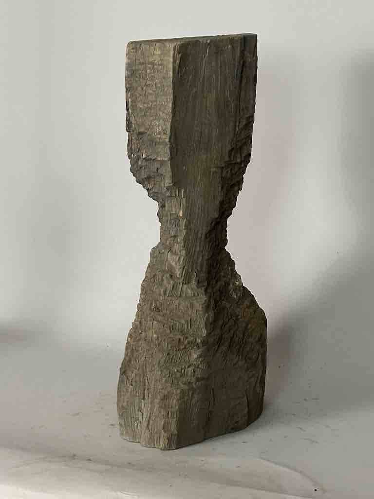 African Woodblock Stool Transformational & Sculptural- Ivory Coast