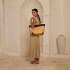 Rattan Tote Bag - Natural