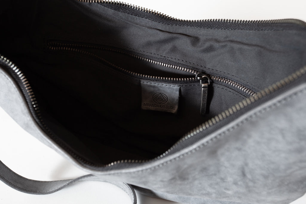 MOON BAG small cloudy grey