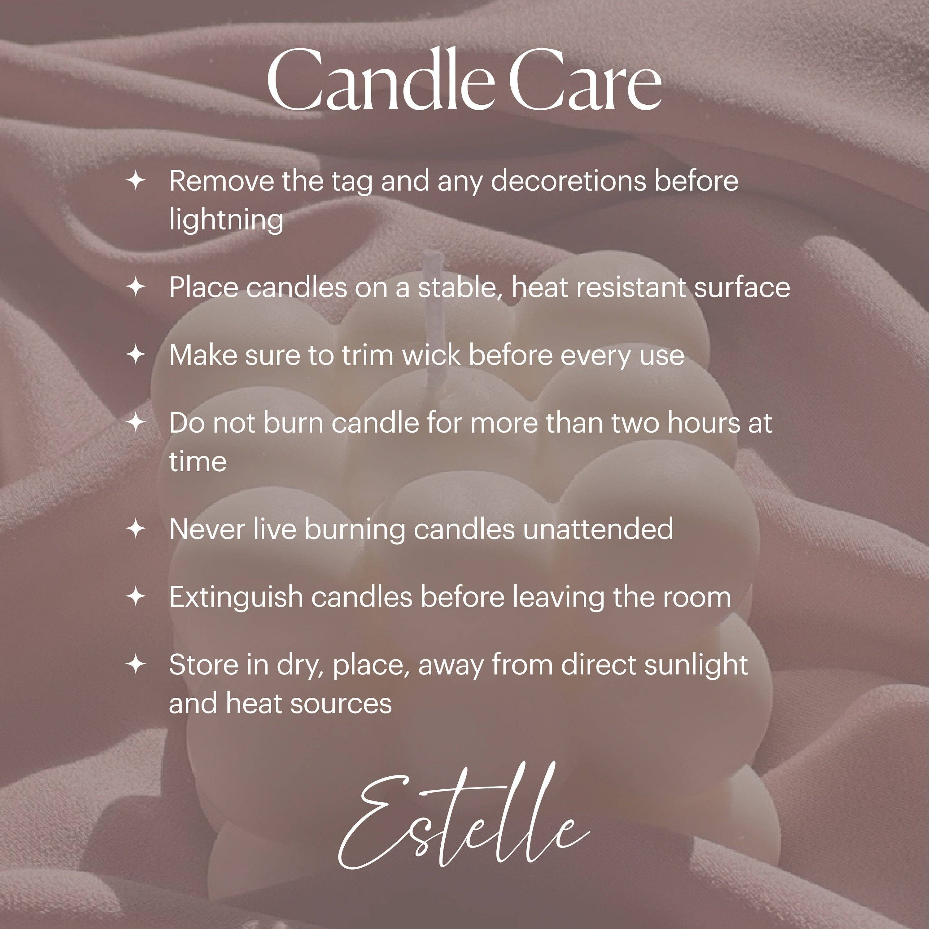 Large Knot Candle: Handmade Soy Wax Rope Candle