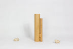 Soliflore Vase "Mesa"  in Solid Oak.