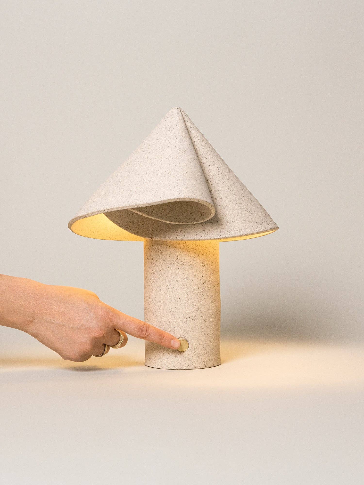 Shayd Table Lamp, Sand