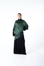 Chrome Tunic - Black w/ Malachite